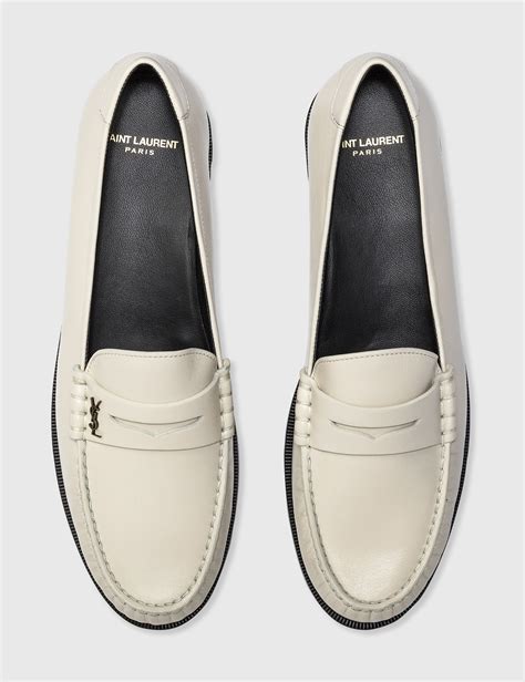 ysl loafers womens white|ysl loafers women.